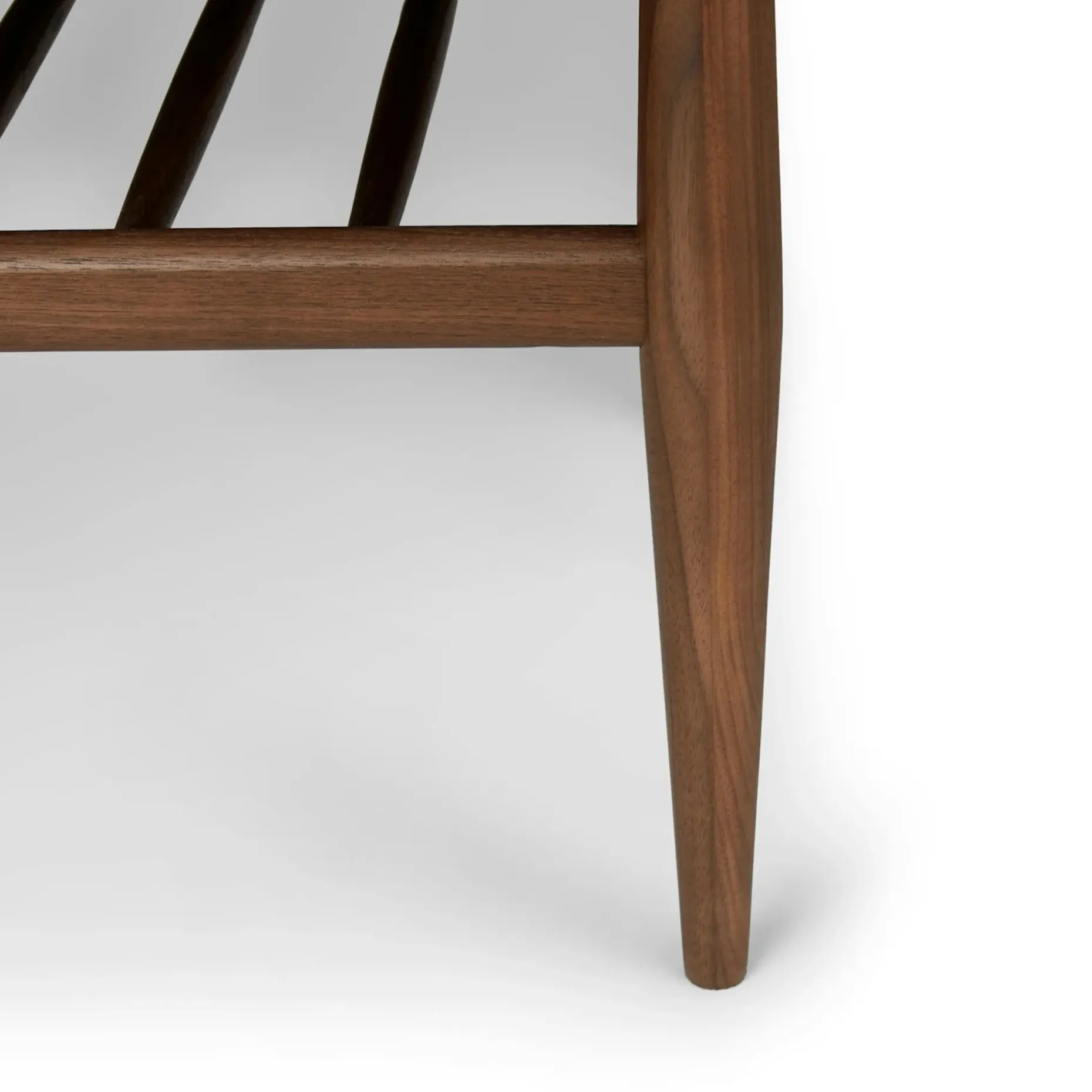 Lenia 53.5" Oval Coffee Table - Walnut