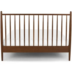 Lenia Queen Bed - Walnut