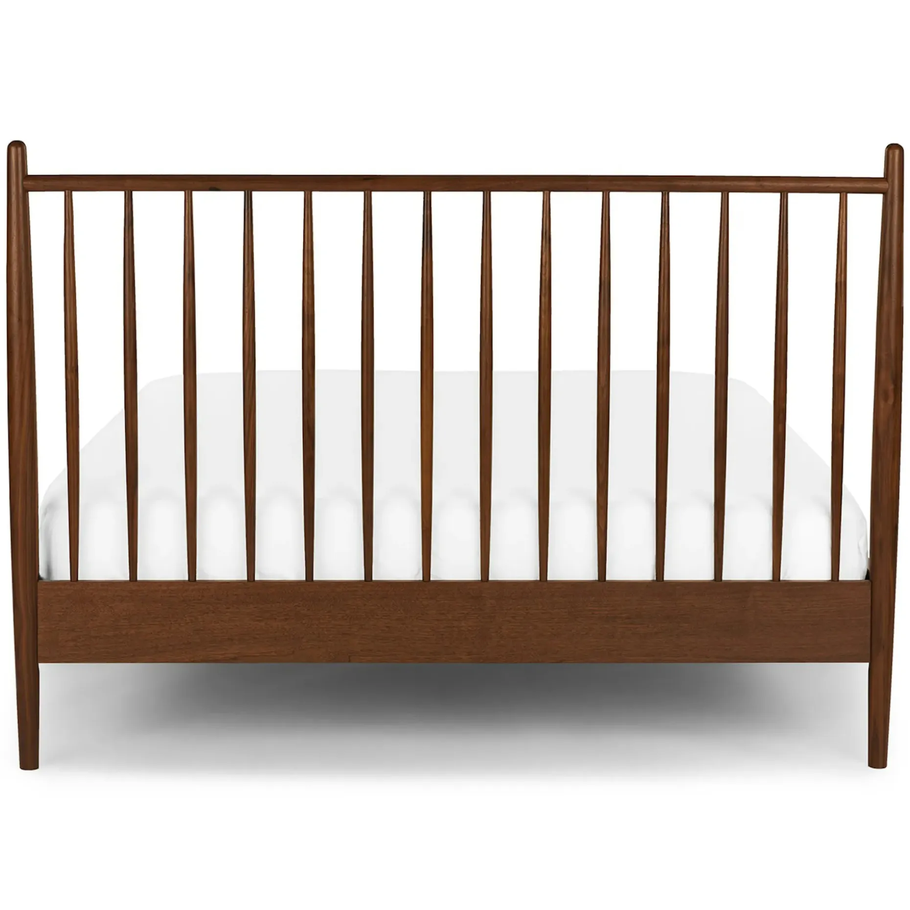 Lenia Queen Bed - Walnut