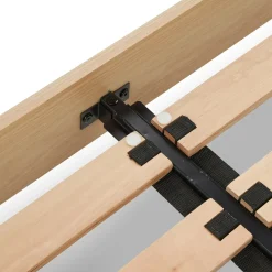 Lenia Queen Bed - White Oak