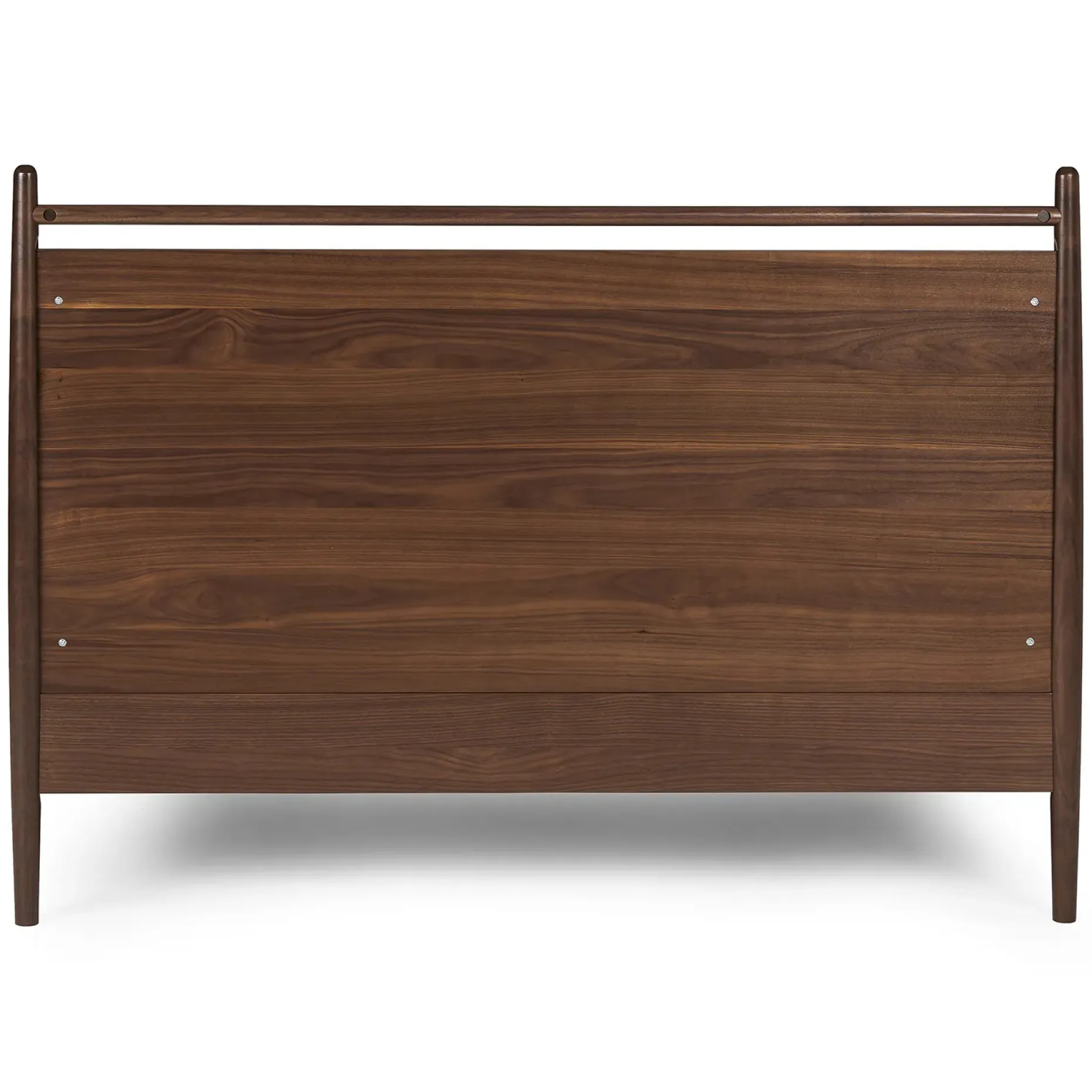 Lenia Queen Panel Bed - Walnut