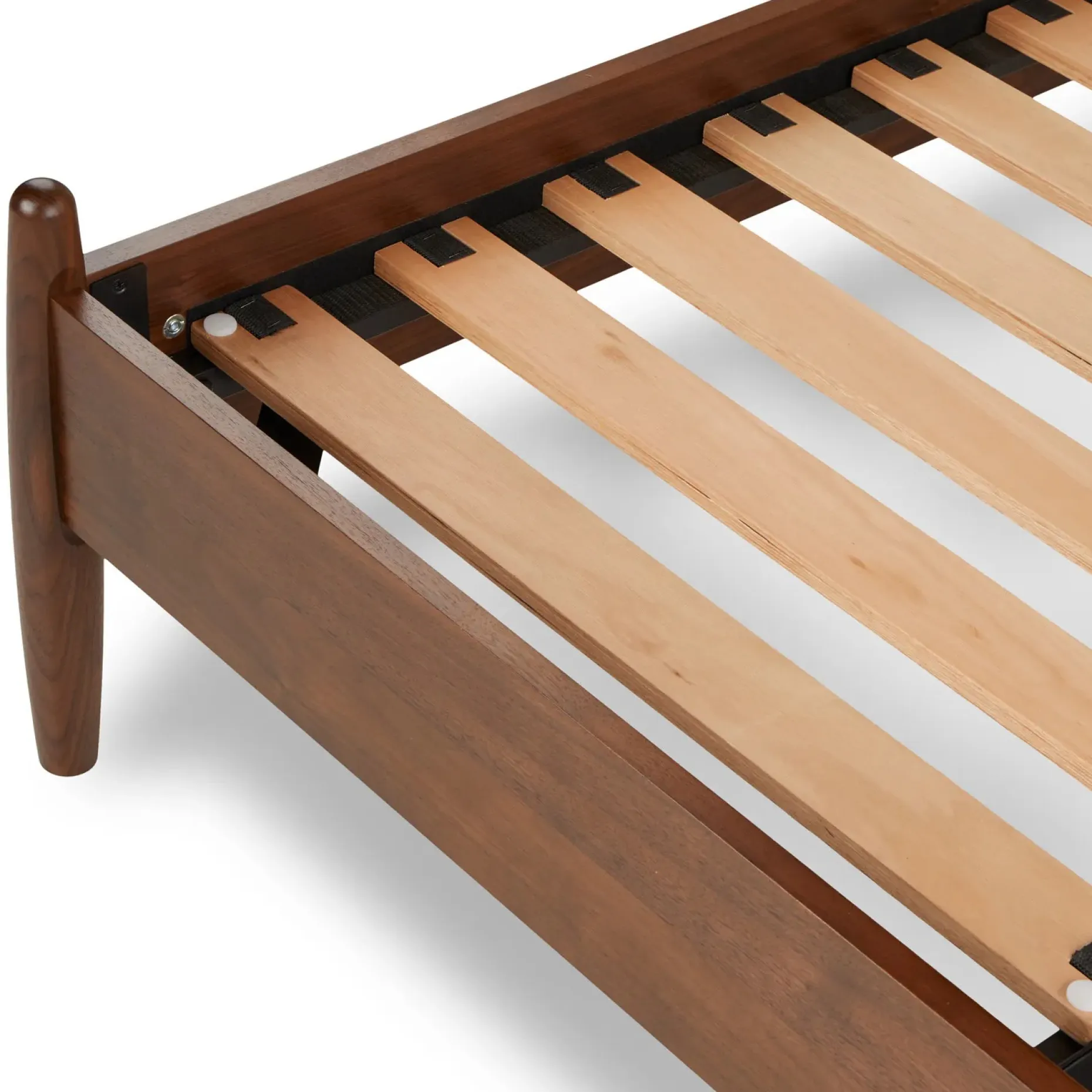 Lenia Queen Panel Bed - Walnut