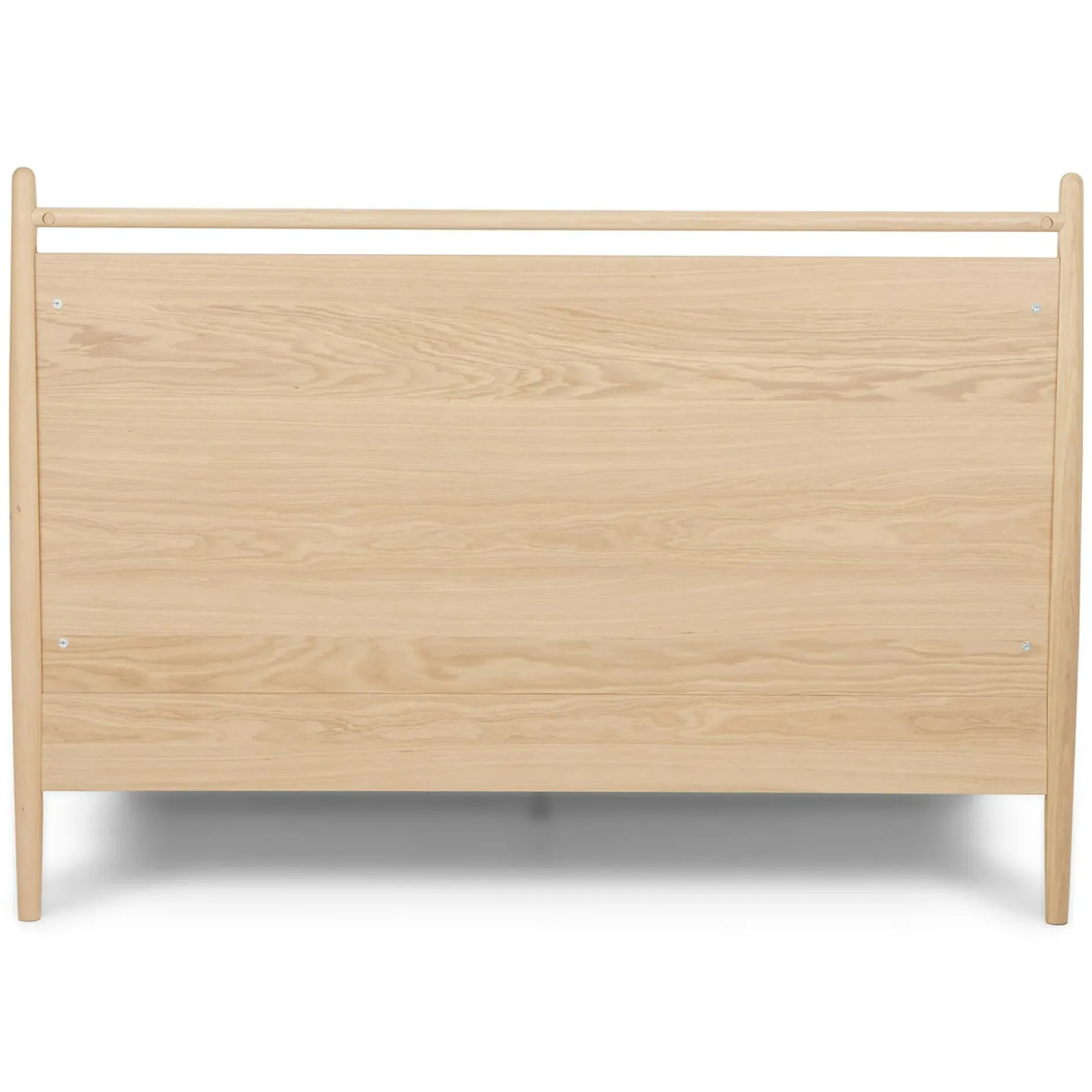 Lenia Queen Panel Bed - White Oak