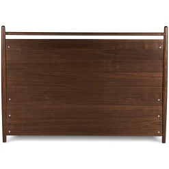 Lenia Queen Panel Storage Bed - Walnut