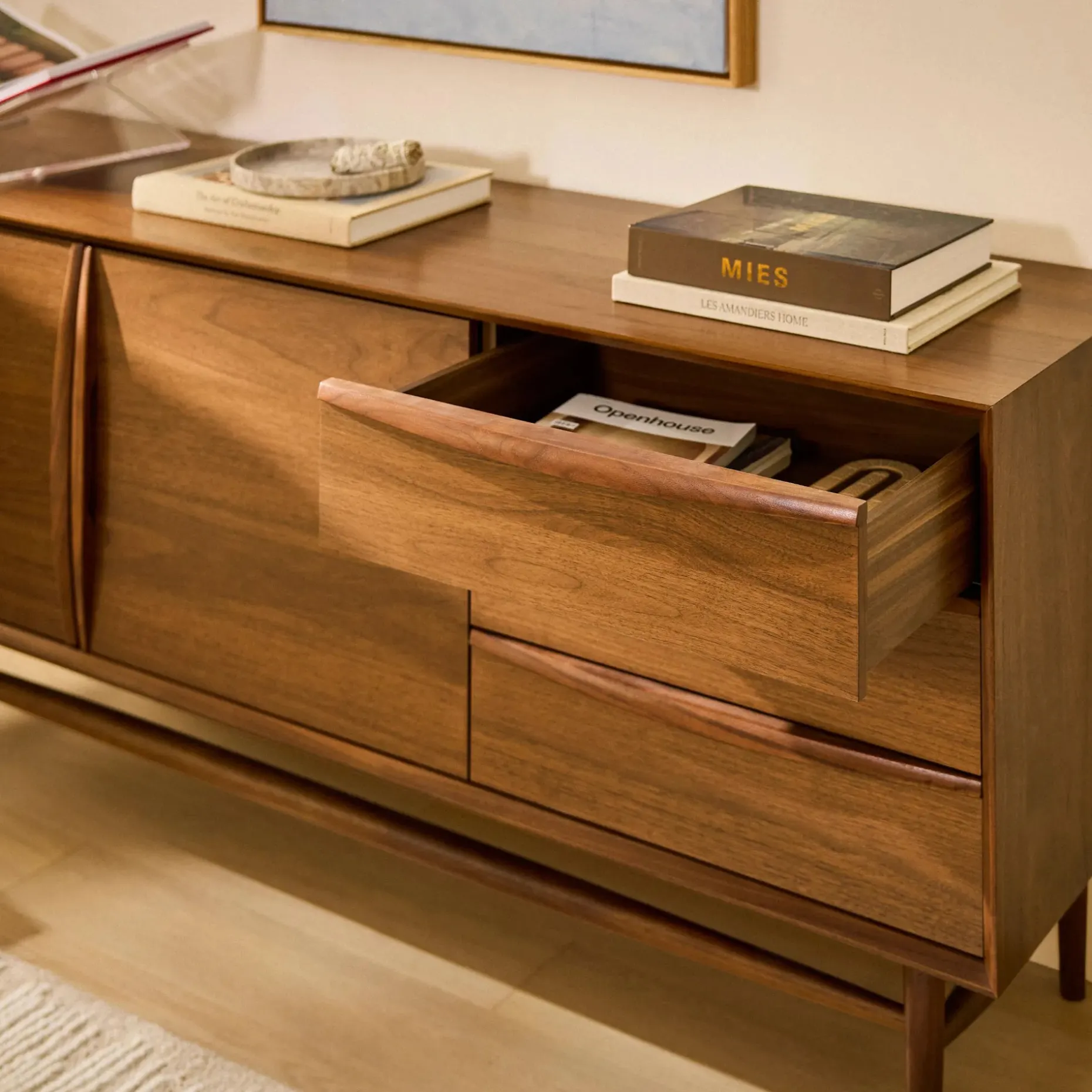Lenia 71" Sideboard - Walnut