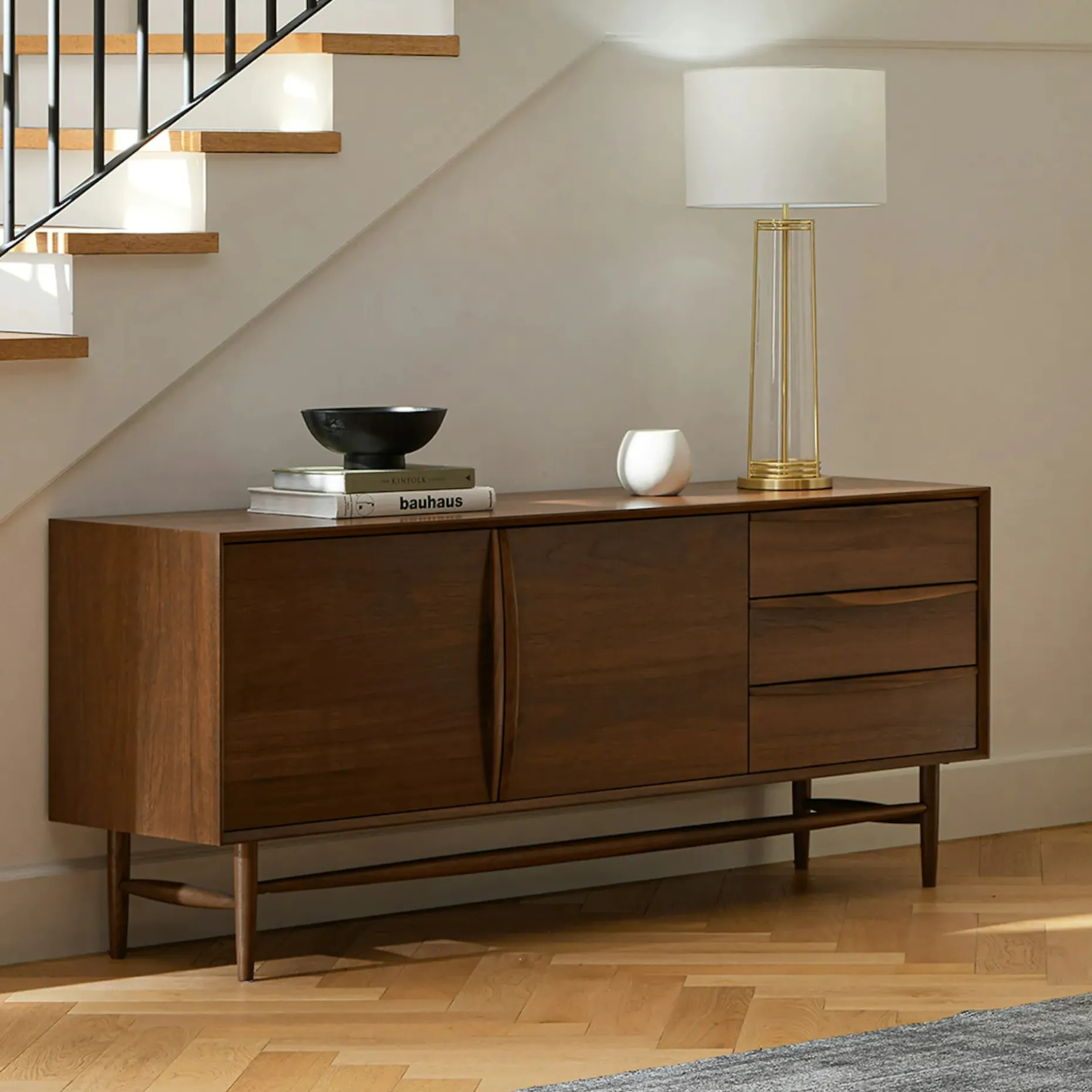Lenia 71" Sideboard - Walnut