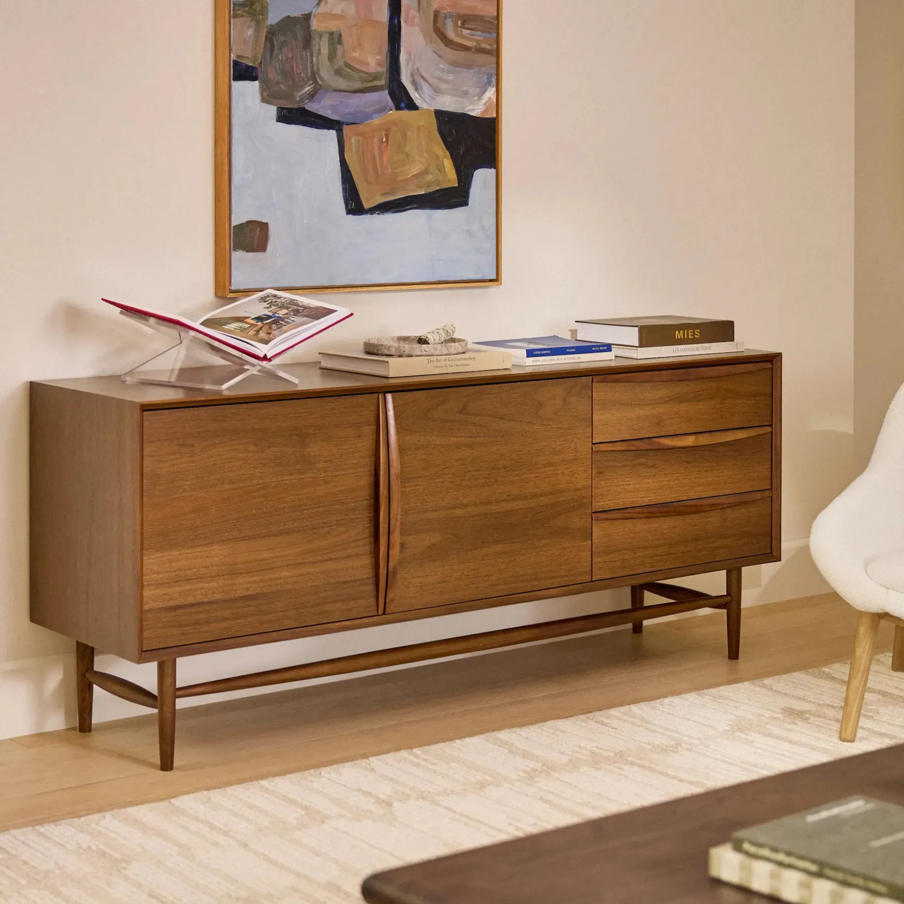 Lenia 71" Sideboard - Walnut