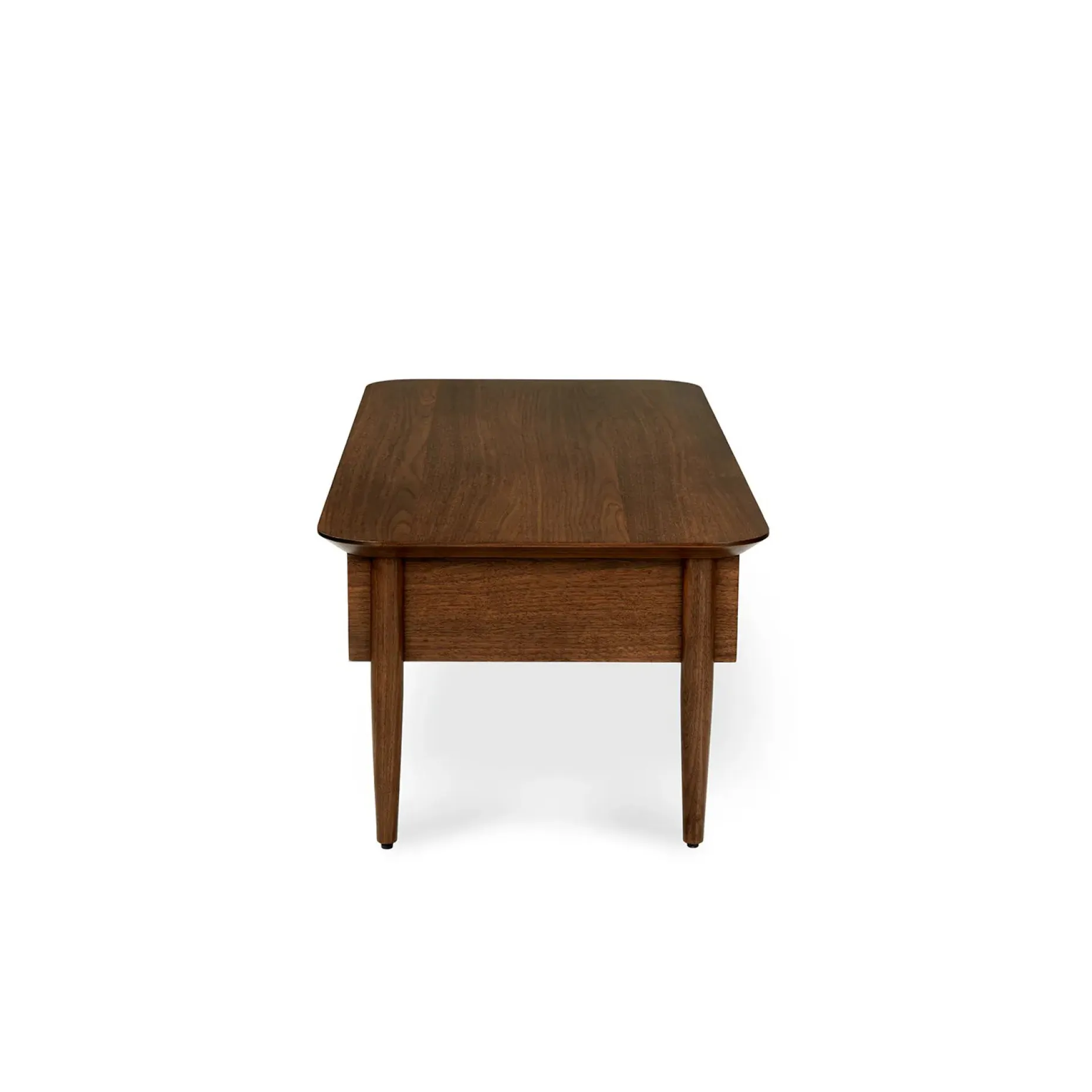 Lenia 46" Storage Coffee Table - Walnut