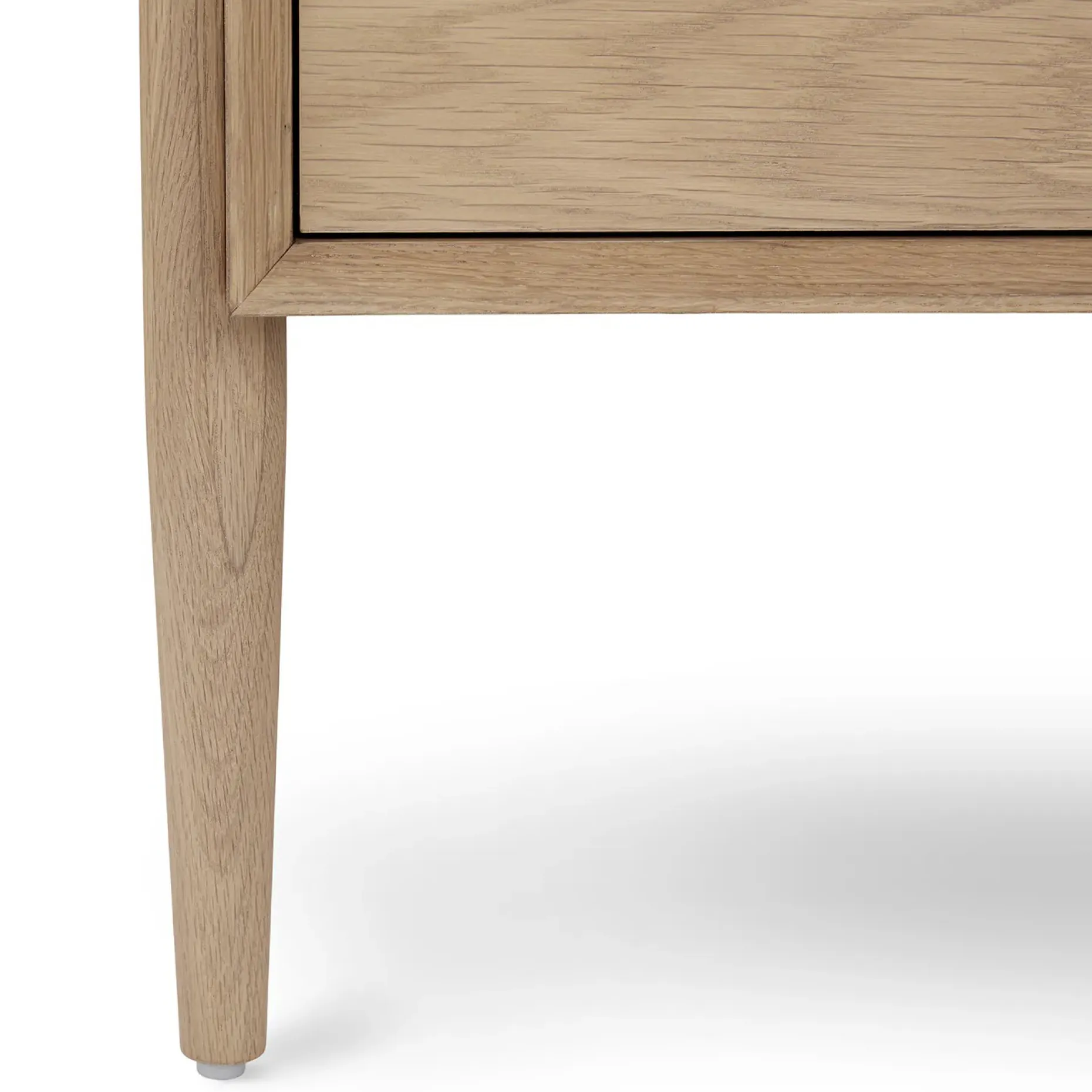 Lenia 46" Storage Coffee Table - White Oak