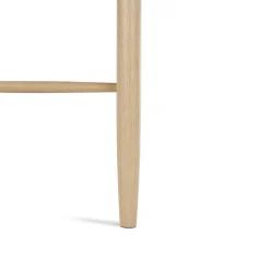 Lenia Storage Side Table - White Oak