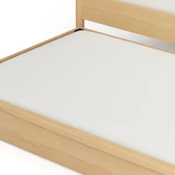 Lenia Twin Daybed with Trundle - White Oak