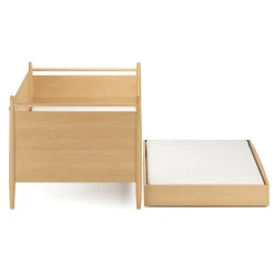 Lenia Twin Daybed with Trundle - White Oak