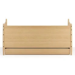 Lenia Twin Daybed with Trundle - White Oak