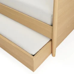 Lenia Twin Daybed with Trundle - White Oak