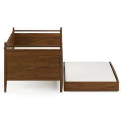Lenia Twin Daybed with Trundle - Walnut