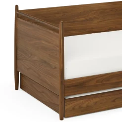 Lenia Twin Daybed with Trundle - Walnut