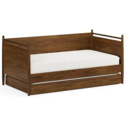 Lenia Twin Daybed with Trundle - Walnut