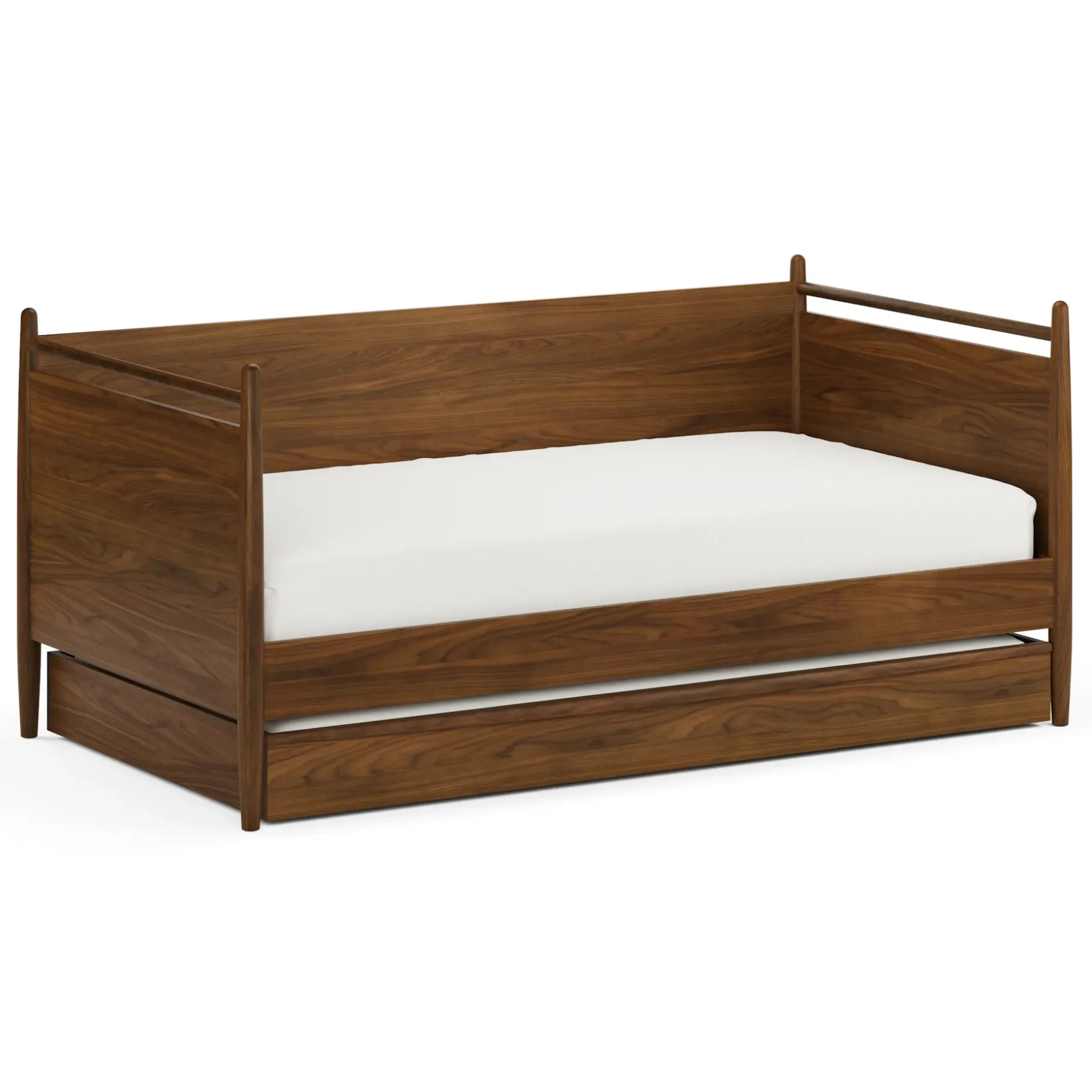 Lenia Twin Daybed with Trundle - Walnut