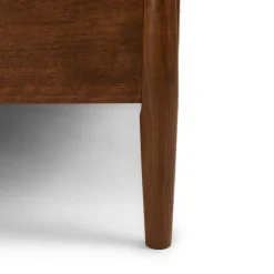 Lenia Twin Panel Bed - Walnut