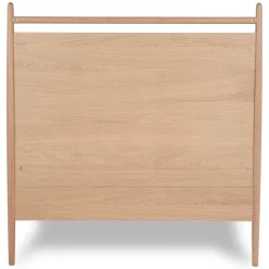Lenia Twin Panel Bed - White Oak