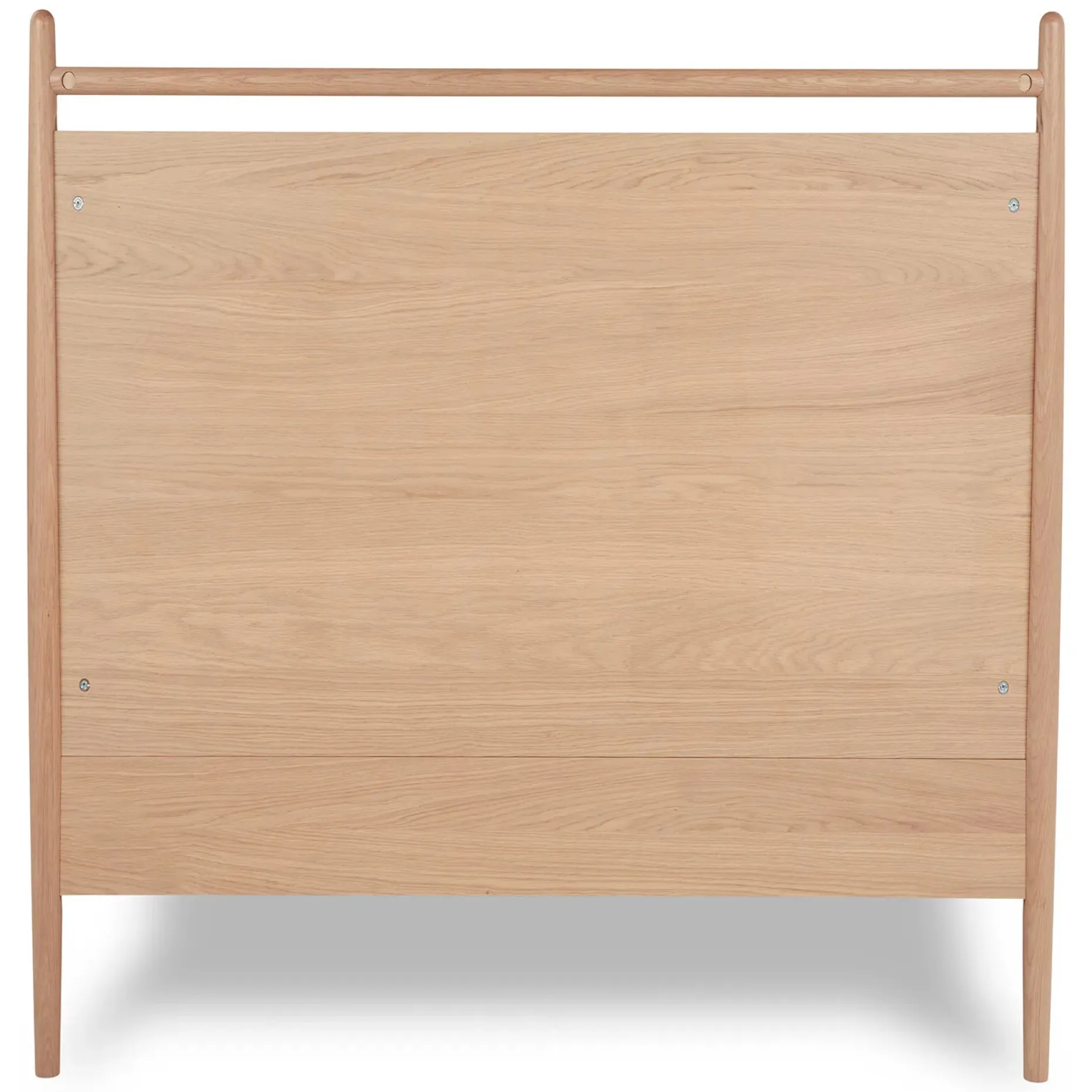 Lenia Twin Panel Bed - White Oak