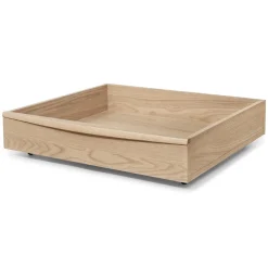 Lenia Underbed Storage Drawer Set - White Oak