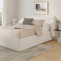 Leni Queen Cotton Gauze Duvet Cover - Taupe