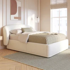 Leni Queen Cotton Gauze Quilt - Duo Taupe