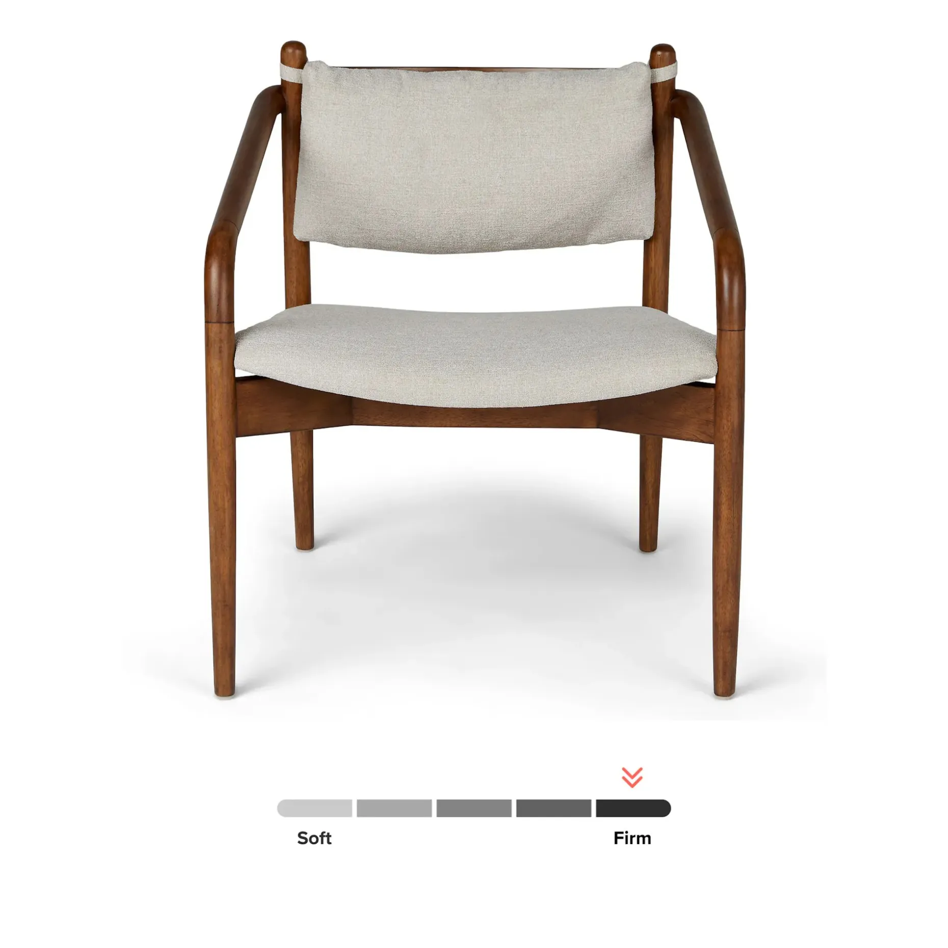 Lento 25" Lounge Chair - Chalk Gray