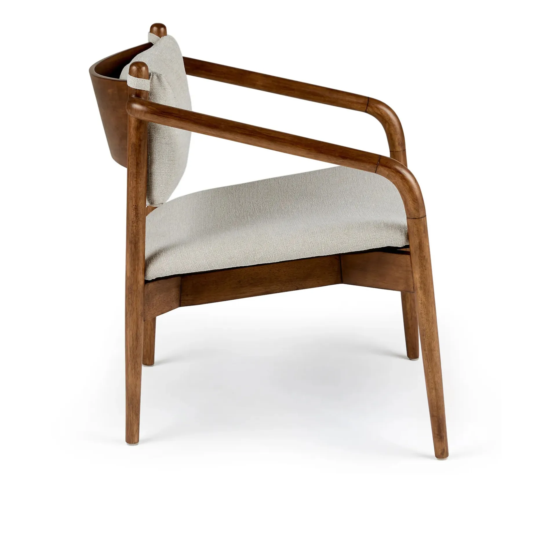Lento 25" Lounge Chair - Chalk Gray