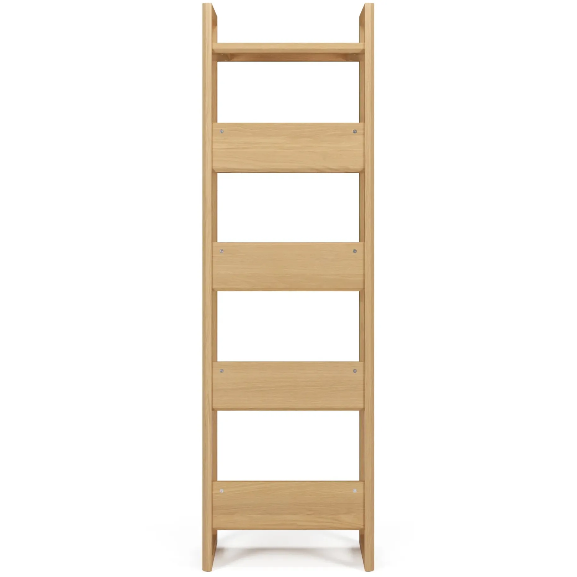 Lilya 23" Shelving Unit, Narrow - White Oak