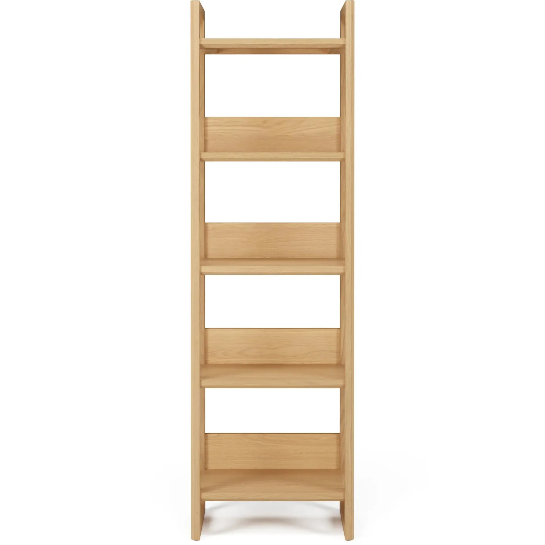 Lilya 23" Shelving Unit, Narrow - White Oak