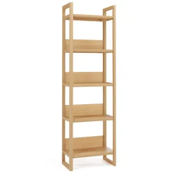 Lilya Shelving Unit Set - White Oak