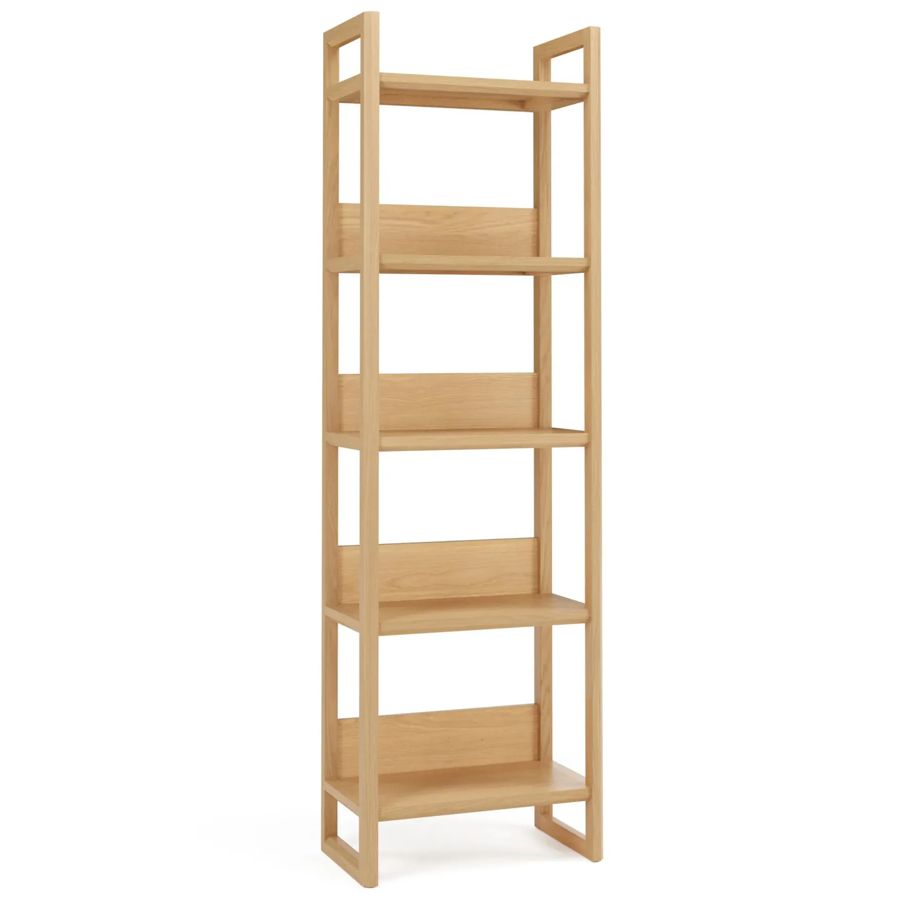 Lilya Shelving Unit Set - White Oak