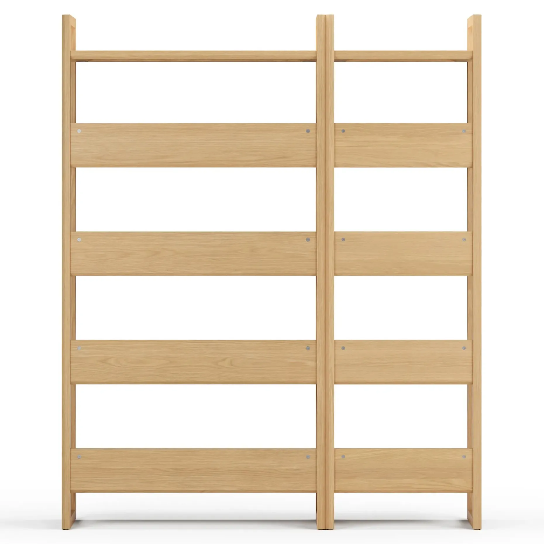 Lilya Shelving Unit Set - White Oak