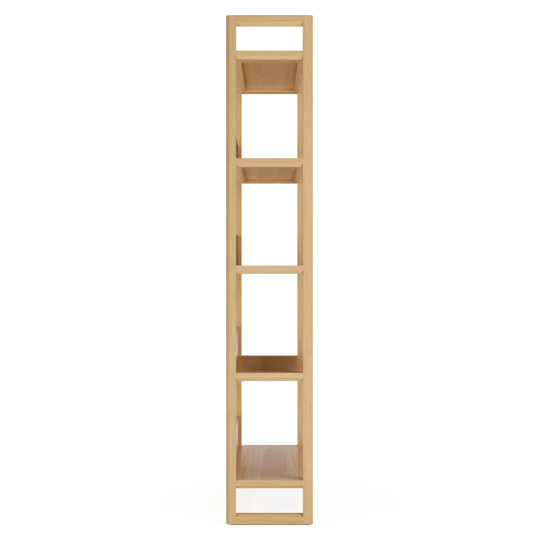 Lilya 39" Shelving Unit, Wide - White Oak