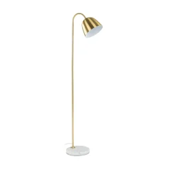 Lissom Floor Lamp - Brass