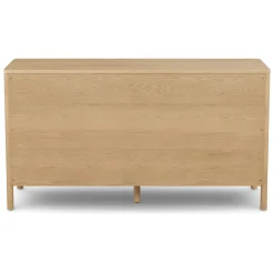 Liv 6-Drawer Double Dresser - White Oak