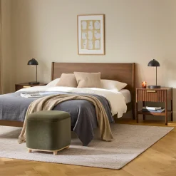 Liv 1-Drawer Nightstand - Walnut