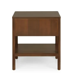 Liv 1-Drawer Nightstand - Walnut