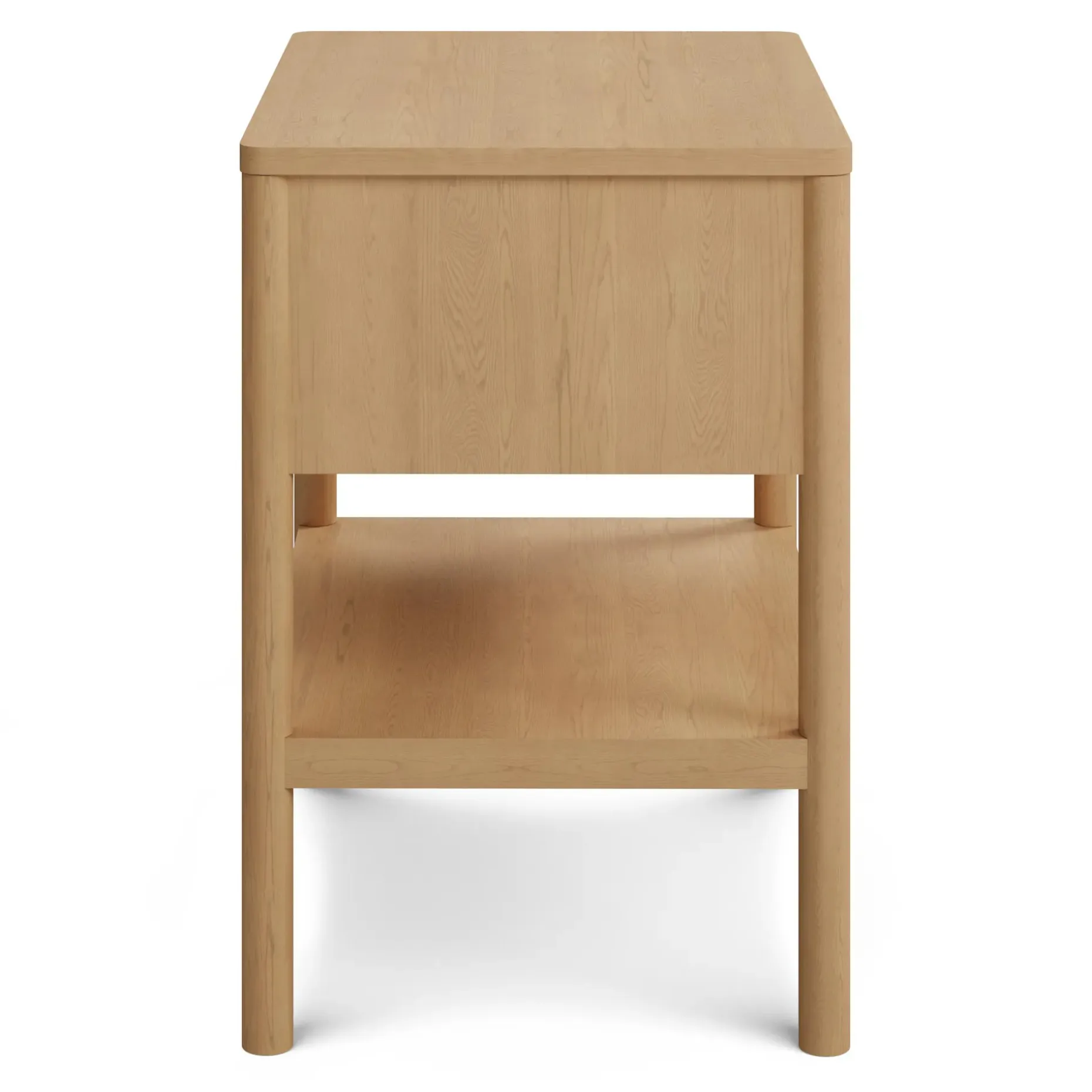 Liv 1-Drawer Nightstand - White Oak