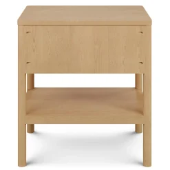 Liv 1-Drawer Nightstand - White Oak