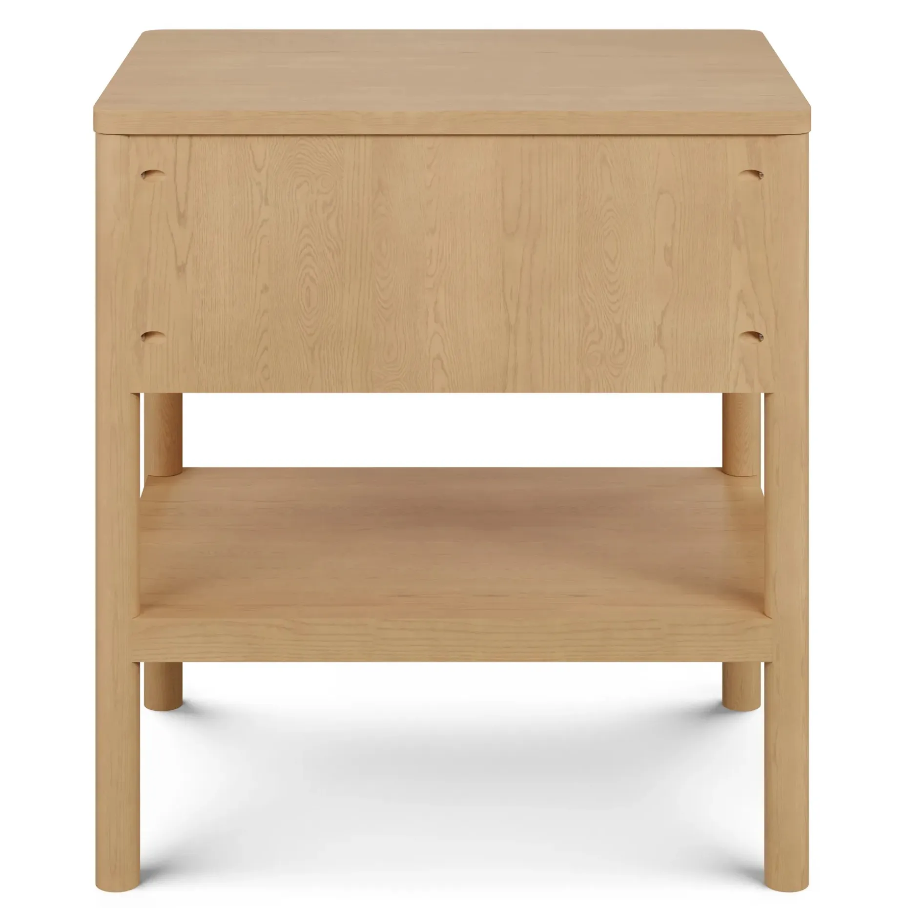 Liv 1-Drawer Nightstand - White Oak