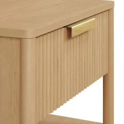 Liv 1-Drawer Nightstand - White Oak