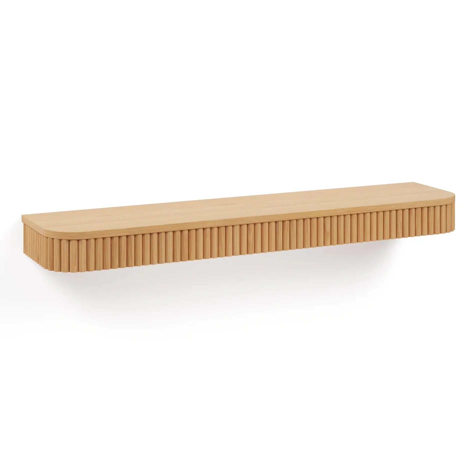Liv 41.5" Floating Shelf - White Oak