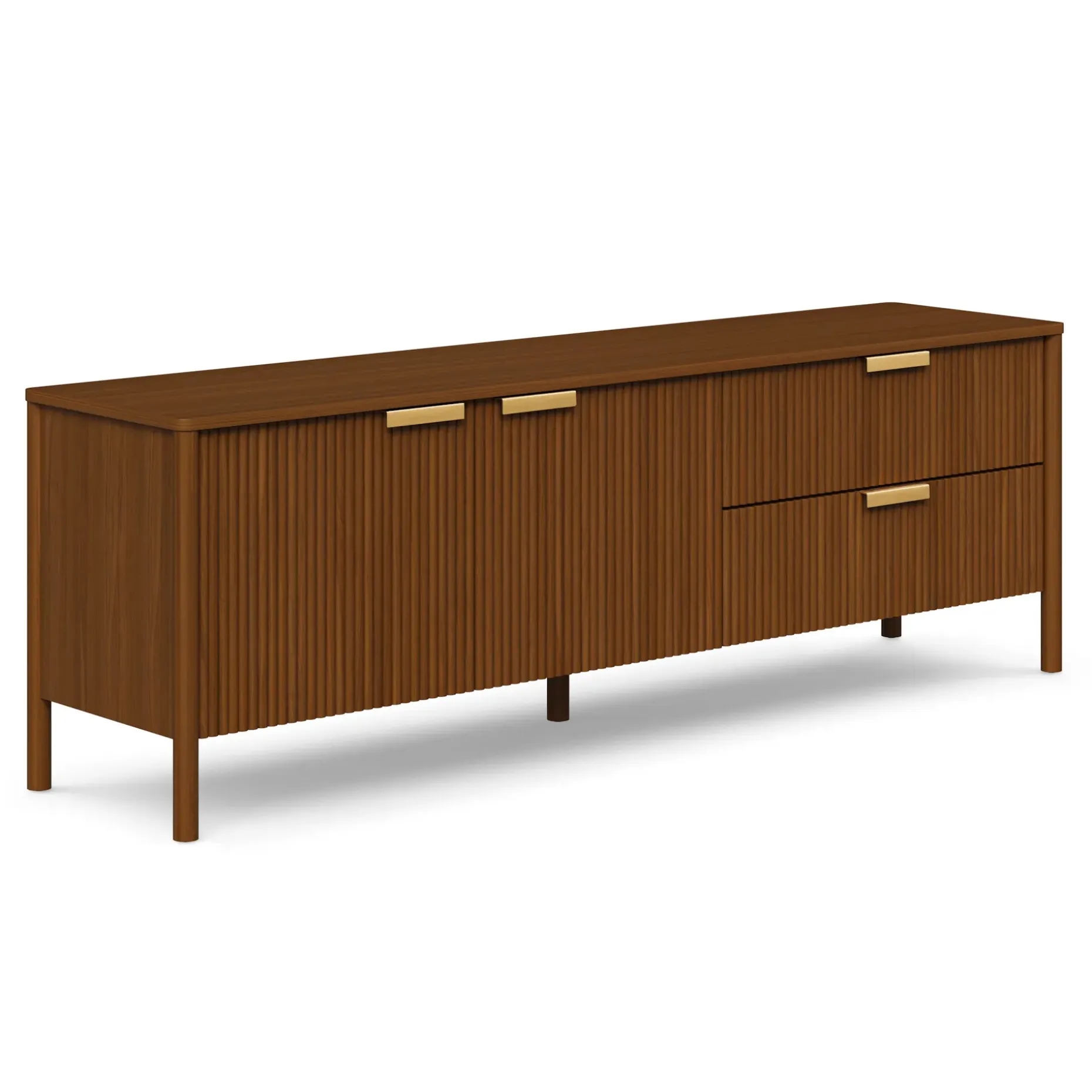 Liv 74.5" Media Unit - Walnut