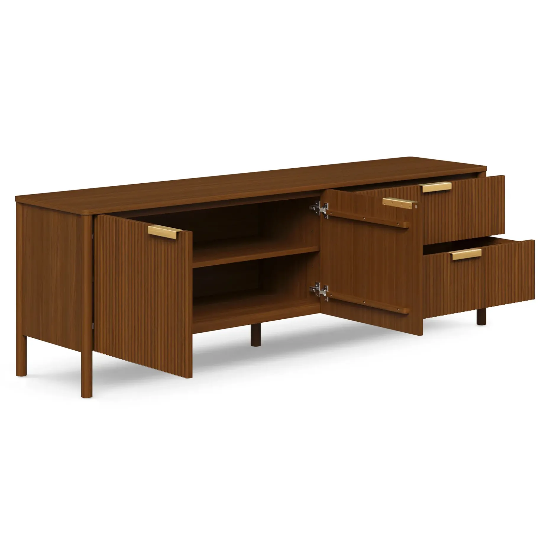 Liv 74.5" Media Unit - Walnut