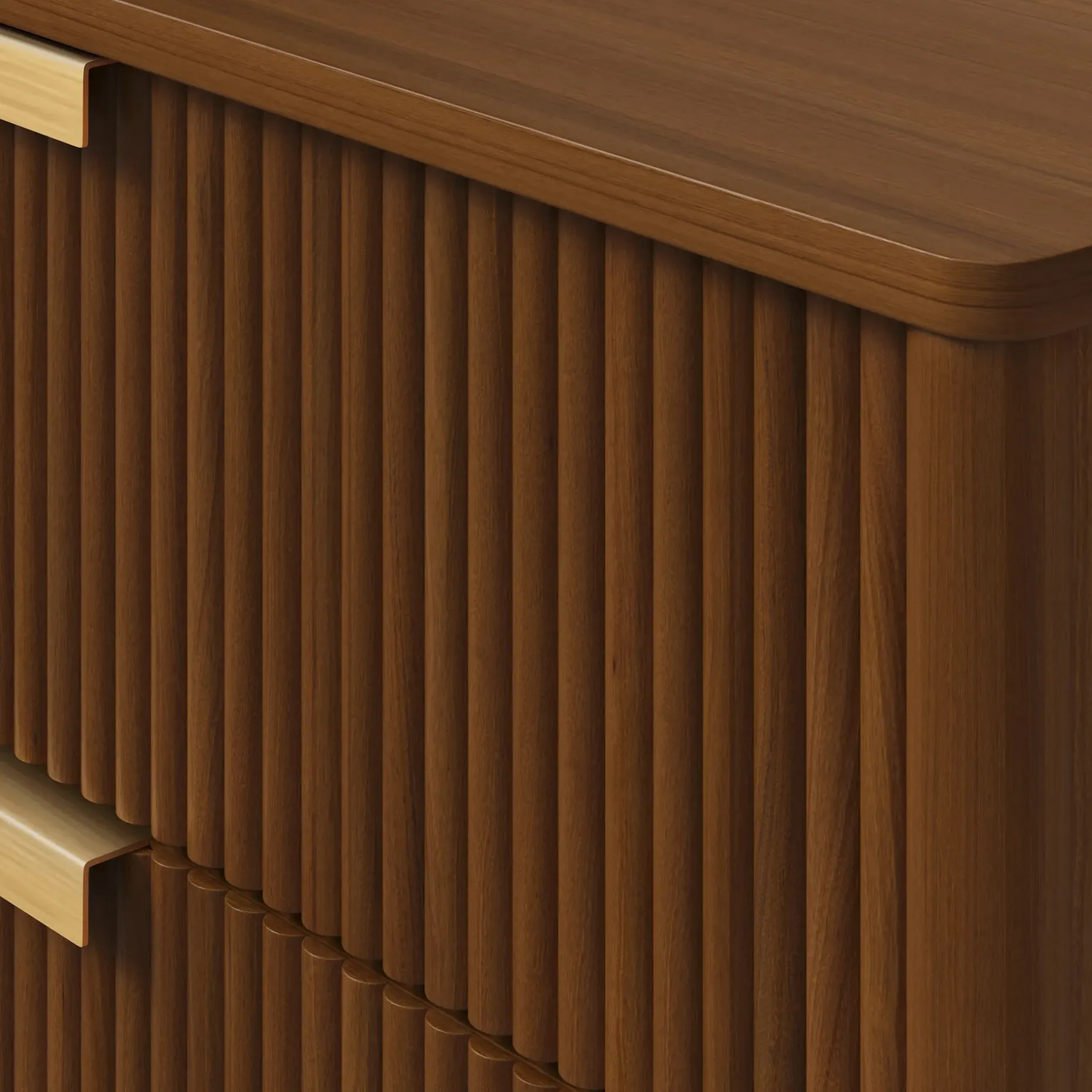 Liv 74.5" Media Unit - Walnut