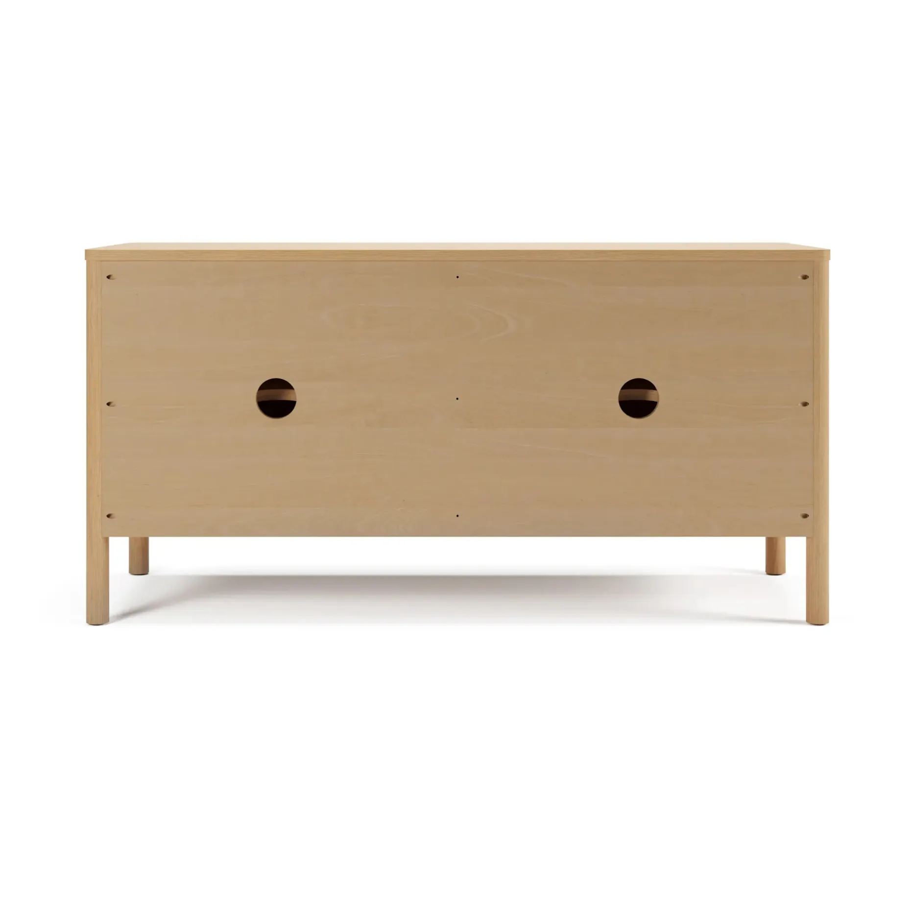 Liv 48" Media Unit - White Oak