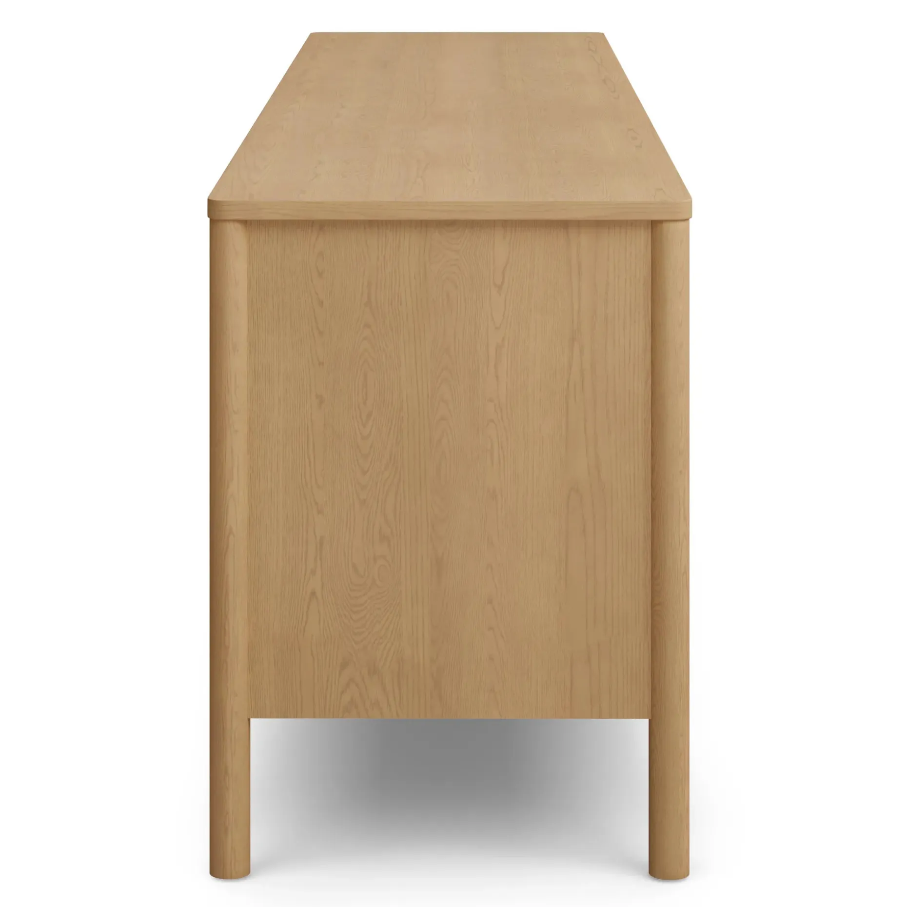 Liv 74.5" Media Unit - White Oak
